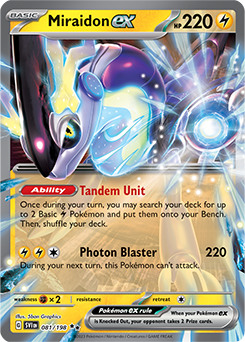 Pokémon - League Battle Deck - Miraidon EX - Canada Coins