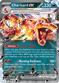 Charizard ex - Pokemon 151 #185 Pokemon Card