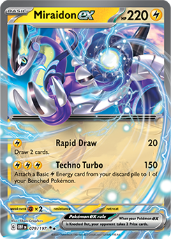 Miraidon ex, Obsidian Flames, TCG Card Database