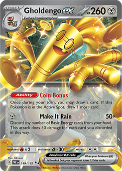 Gholdengo ex | Paradox Rift | TCG Card Database | Pokemon.com