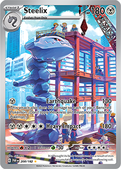 Pokemon Card Steelix AR 073/063 – Mega Brave, Japanese Edition (Near Mint, Ungraded)