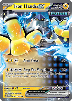 Iron Hands ex | Paradox Rift | TCG Card Database | Pokemon.com