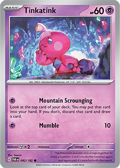 Tinkatink | Paradox Rift | TCG Card Database | Pokemon.com