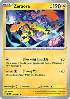 Zeraora | Temporal Forces | TCG Card Database | Pokemon.com