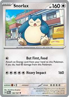 Snorlax sv06 136/167