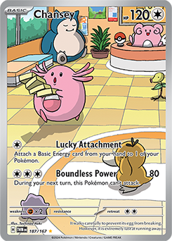 Chansey sv06 187/167