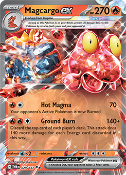 Magcargo ex sv06 029/167