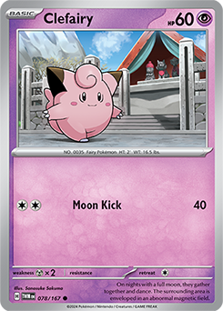 Clefairy sv06 078/167