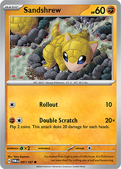 Sandshrew sv06 097/167