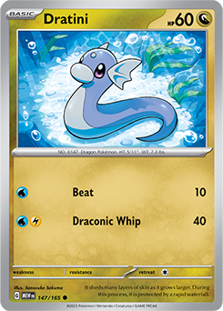 Dratini | 151 | TCG Card Database | Pokemon.com