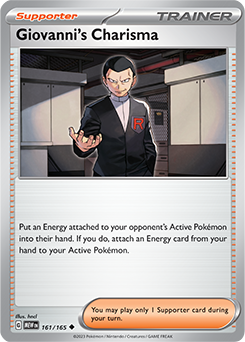 Giovanni's Charisma sv3pt5 161/165