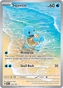 Squirtle | 151 | TCG Card Database | Pokemon.com
