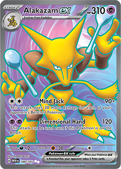 Alakazam ex Breakdown 