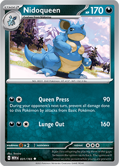 Nidoqueen sv3pt5 031/165