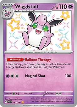 Wigglytuff sv4pt5 147/091