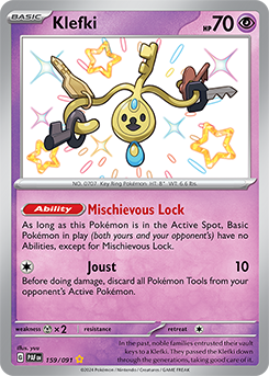 Klefki | Paldean Fates | TCG Card Database | Pokemon.com