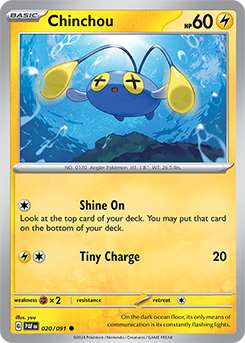 Chinchou sv4pt5 020/091