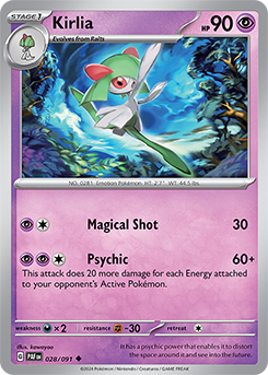 Kirlia sv4pt5 028/091