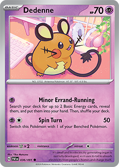 Dedenne sv4pt5 036/091