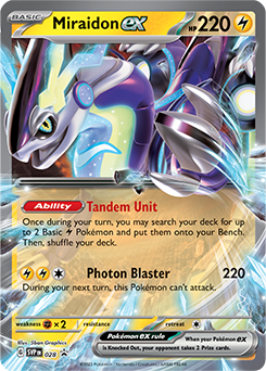 Miraidon 080/198 Pokemon Holo 2023 Scarlet And Violet