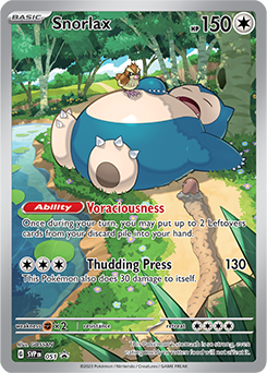 Snorlax | Scarlet &amp; Violet Promo Cards | TCG Card Database | Pokemon.com