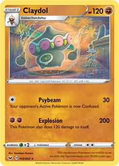 Details about   Claydol EX 93 HOLO Pokemon TCG Power Keepers Damaged