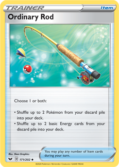 Ordinary Rod, Sword & Shield, TCG Card Database