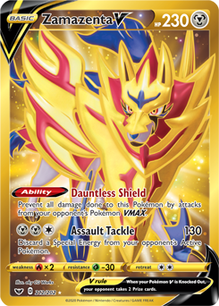 Zamazenta V, Sword & Shield, TCG Card Database