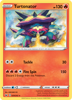 Pokémon TCG: Turtonator (50/70) - SM7.5 Dragões Soberanos em