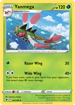 Yanmega - Pokémon Planta Raro - 4/119 - Pokemon Card Game