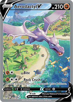 Aerodactyl V, Lost Origin, TCG Card Database