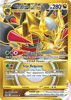 Giratina VSTAR Lost Origin Pokemon Card