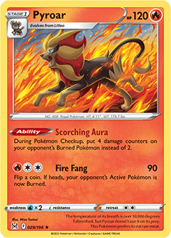 Pokemon 8668 Mega Pyroar Pokedex: Evolution, Moves, Location, Stats