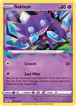 Mega Sableye, Pokédex