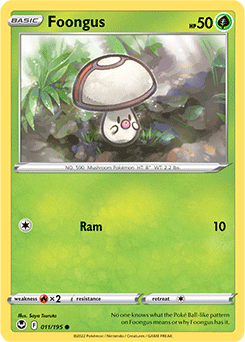 Foongus - Pokémon Planta Comum - 9/101 - Pokemon Card Game