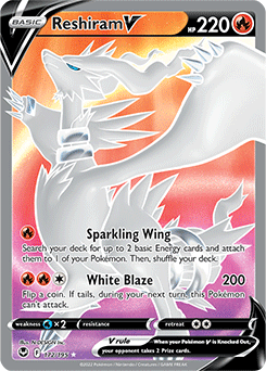 Reshiram V (swsh12-24) - Pokémon Card Database - PokemonCard