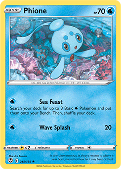 Phione  Pokédex