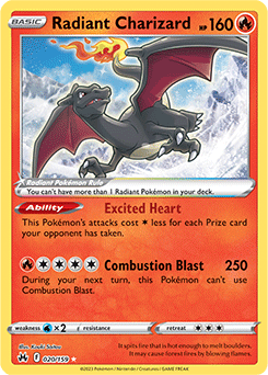 Radiant Charizard, Crown Zenith, TCG Card Database