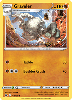 Graveler swsh12pt5 068/159