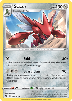 pokemon scizor card