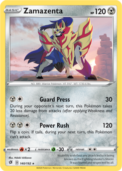 Zamazenta Crowned Shield / Zamazenta Hero of Many Battles 