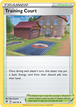 Training Court 4X Pokemon TCG Online PTCGO SENT FAST 169/192 DIGITAL CARD REBEL 