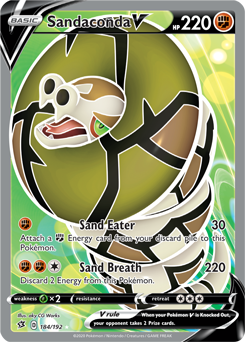 Sandaconda 110/202 NM in Portuguese Sword & Shield Pokémon TCG