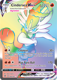 Cinderace Vmax Rebel Clash Tcg Card Database Pokemon Com