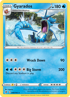 Gyarados Mega Evolution Card