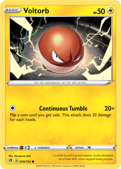 PrimetimePokemon's Blog: Voltorb -- Evolutions Pokemon Card Review