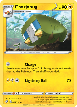 4x Pokemon Sun and Moon Charjabug 51/149 Uncommon Card 