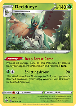 Decidueye - #724 -  Pokédex