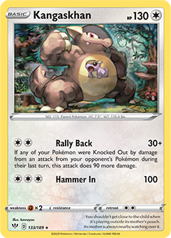 Kangaskhan ex sv3pt5 190