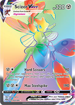 Japanese RRR 067-100-S3-B Scizor VMAX Pokemon Card
